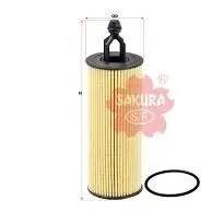 Oil filter, cartridge. Фильтр масляный, вставка SAKURA EO66020