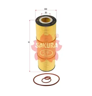 Oil filter, cartridge. Фильтр масляный, вставка SAKURA EO83020