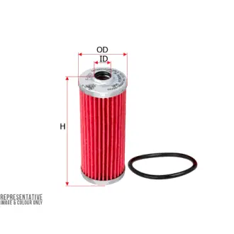 Fuel filter, cartridge. Фильтр топливный, вставка SAKURA F5207
