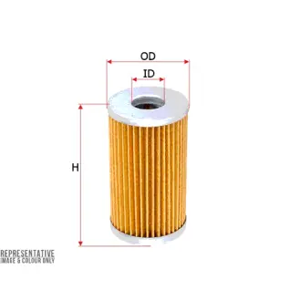 Fuel filter, cartridge. Топливный фильтр, вставка SAKURA F5210