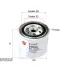 Fuel filter, Spin-On. Фильтр топливный, накручиваемый SAKURA FC1505 (фото 1)