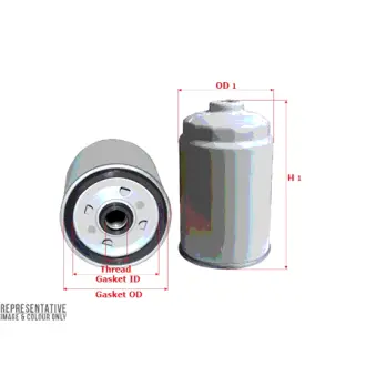 Fuel filter, Spin-On. Фильтр топливный, накручиваемый SAKURA FC19070