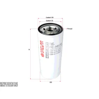 Fuel filter, Spin-on. Фильтр топливный, накручиваемый SAKURA FC56230