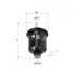 Fuel filter, In-line. Фильтр топливный, проточный SAKURA FS1026 (фото 2)