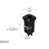 Fuel filter, In-line. Фильтр топливный, проточный SAKURA FS1117 (фото 1)