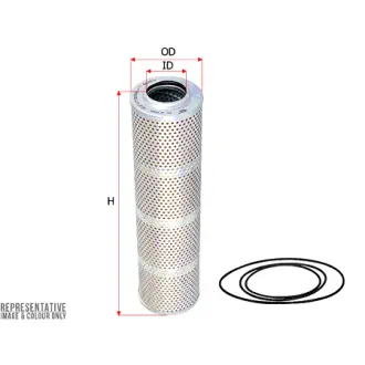 Hydraulic filter, cartridge. Фильтр гидравлический, вставка SAKURA H2705