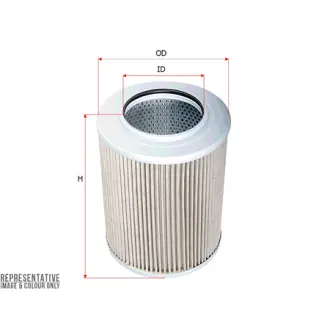 Hydraulic filter, cartridge. Фильтр гидравлический, вставка SAKURA H2713