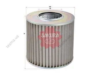 Hydraulic filter, cartridge. Фильтр гидравлический, вставка SAKURA H2801 (фото 1)