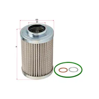 Фильтр гидравлический, вставка. Фільтр гідравлічний, вставка. Hydraulic filter, cartridge SAKURA H7102