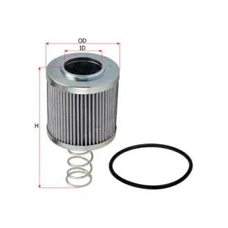 Hydraulic filter, cartridge. Фильтр гидравлический, вставка SAKURA H7972