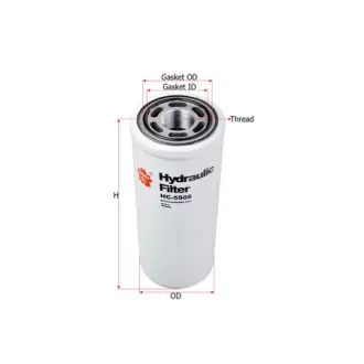 Hydraulic filter, Spin-On. Фильтр гидравлический, накручиваемый SAKURA HC5508