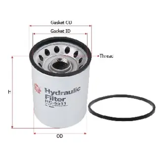 Hydraulic filter, Spin-On. Фильтр гидравлический, накручиваемый SAKURA HC5511