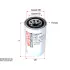 Hydraulic filter, Spin-On. Фильтр гидравлический, накручиваемый SAKURA HC5801 (фото 1)