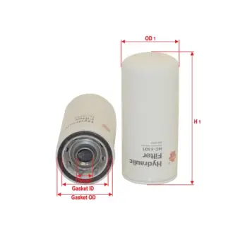 Фильтр гидравлический, накручивающийся, картридж SAKURA HC6501