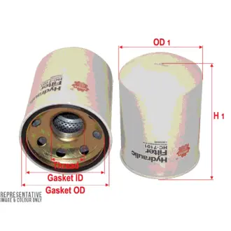 Фильтр гидравлический, накручивающийся, картридж SAKURA HC7101