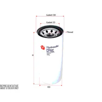 Фильтр гидравлический, накручивающийся, картридж SAKURA HC7604