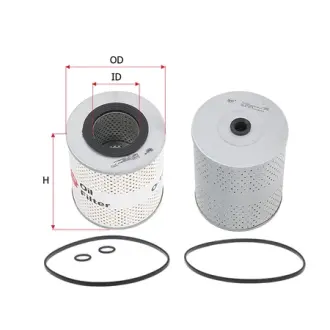 Oil filter, cartridge. Фильтр масляный, вставка SAKURA O1012