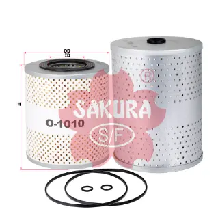 Oil filter, cartridge, set. Фильтр масляный, вставка, набор SAKURA O1012S