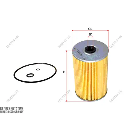 Oil filter, cartridge. Фильтр масляный, вставка SAKURA O1303 (фото 1)