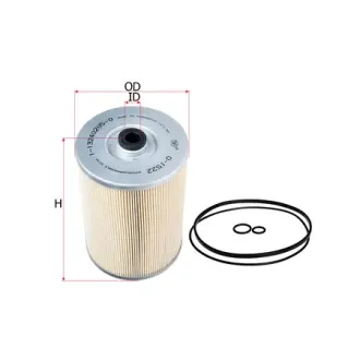 Oil filter, cartridge. Фильтр масляный, вставка SAKURA O1522