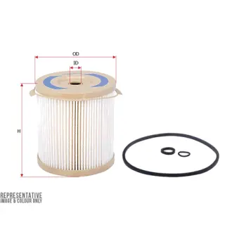 Fuel filter, water separator, element. Фильтр топливный, сепаратор, элемент SAKURA SF191310