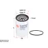 Fuel filter, water separator, Spin-On. Фильтр топливный, сепаратор, накручиваемый SAKURA SFC530410 (фото 1)