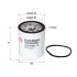 Fuel filter, water separator, Spin-On. Фильтр топливный, сепаратор, накручиваемый SAKURA SFC690110 (фото 2)