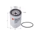 Фильтр топливный сепаратор, накручиваемый. Fuel filter, water separator, Spin-On SAKURA SFC791210 (фото 1)