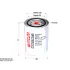 Coolant antifreeze filter, Spin-On. Фильтр охлажадающей жидкости, антифриза, накручиваемый SAKURA WC5713 (фото 1)