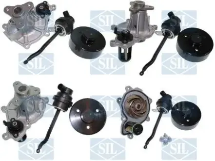 Насос охолоджуючої рідини, з ущільненням BMW 1 (F20), 1 (F21), 2 (F22, F87), 2 (F23), 3 (F30, F80), 3 (F31), 3 (G20, G80, G28), 3 GRAN TURISMO (F34), 4 (F32, F82), 4 (F33, F83) 1.5D-6.6 07.15- SALERI PA1631