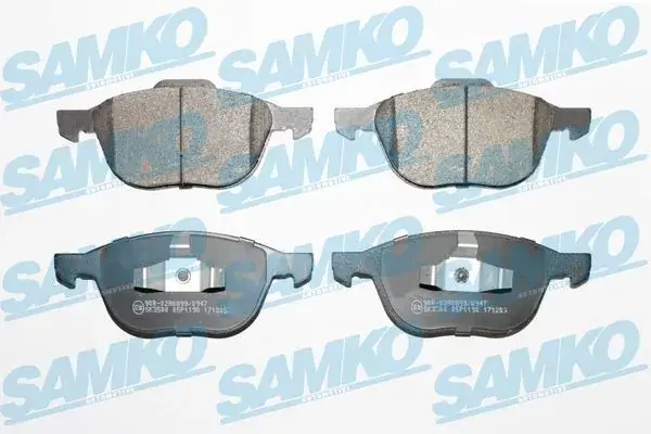 Колодки дискового тормоза SAMKO 5SP1190 (фото 1)