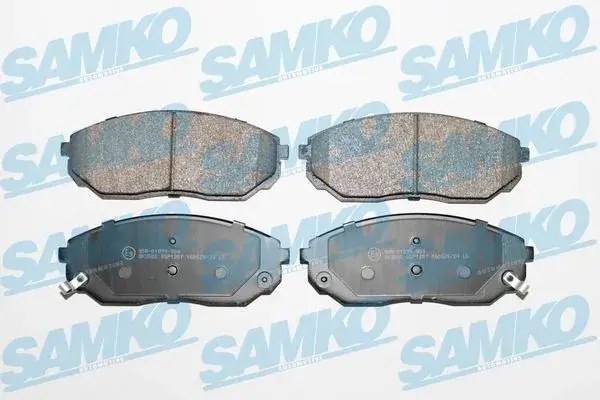 Колодки гальмівні SAMKO 5SP1207 (фото 1)
