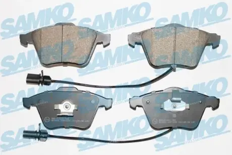 Колодки дискового тормоза SAMKO 5SP1239