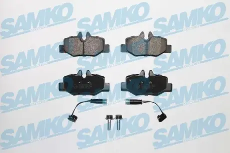 Колодки гальмівні (задні) MB Vito/Viano (W639) 03- (+датчики) SAMKO 5SP1246