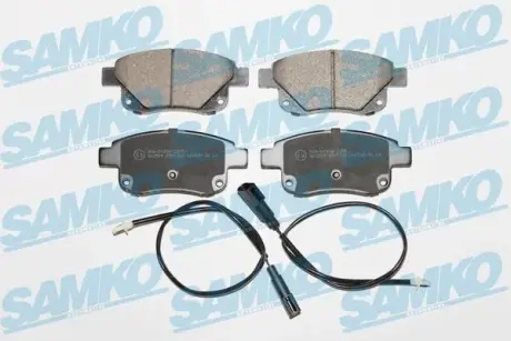 Колодки дискового тормоза SAMKO 5SP1261