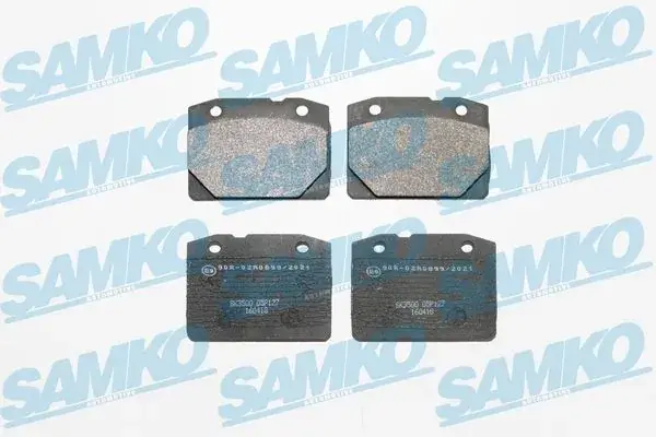 Колодки гальмівні (передні) Lada 2101/2102/2103/2104/2105/2106/2107 70-12 SAMKO 5SP127 (фото 1)