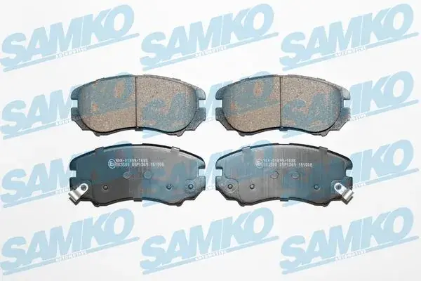 Колодки гальмівні SAMKO 5SP1369 (фото 1)