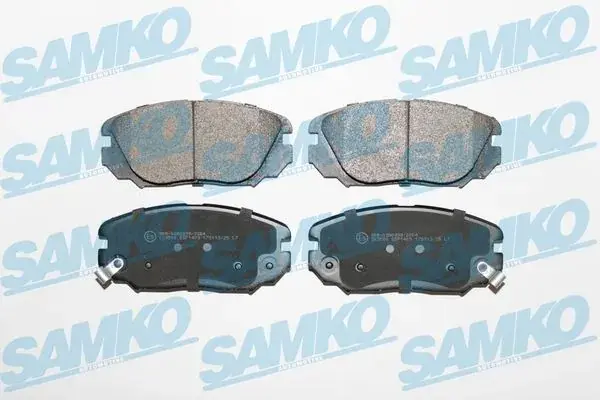 Колодки дискового тормоза SAMKO 5SP1409 (фото 1)