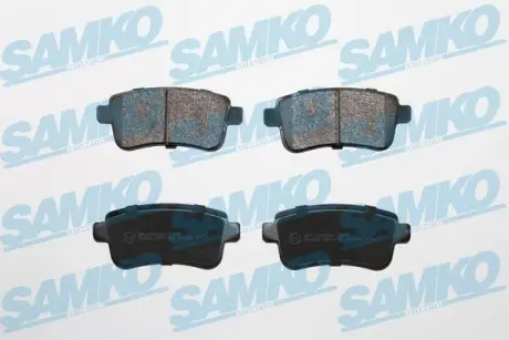 Колодки гальмівні (задні) Renault Fluence/Megane/Scenic 08- SAMKO 5SP1484