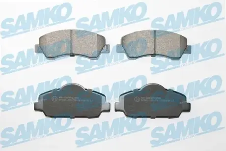 Колодки гальмівні (передні) Citroen C4/Peugeot 308 II 12- SAMKO 5SP1770