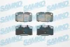 Колодки дискового гальма SAMKO 5SP190 (фото 1)