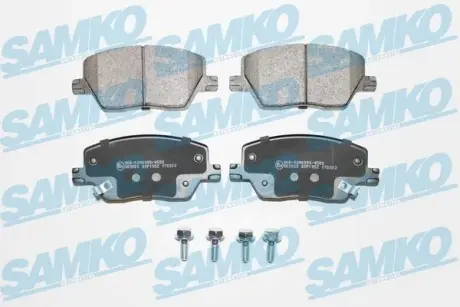 Колодки гальмівні (передні) Fiat Tipo 15-/Dodge Neon 16- SAMKO 5SP1952