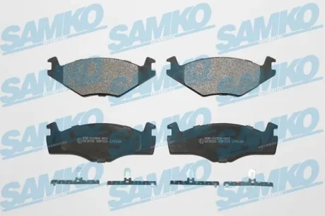 Колодки гальмівні SAMKO 5SP224