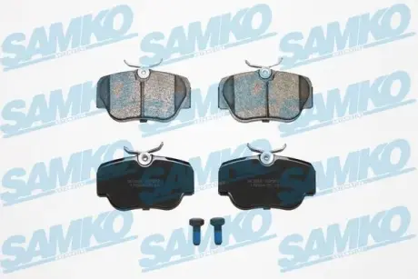 Колодки гальмівні (передні) MB 190 (W201) 82-93 SAMKO 5SP302