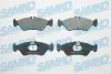 Колодки дискового тормоза SAMKO 5SP610 (фото 1)