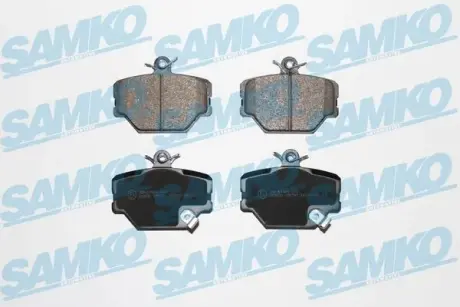 Колодки гальмівні (передні) Smart Fortwo/Cabrio/City-Coupe 98- (Bosch) SAMKO 5SP761