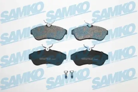 Колодки гальмівні (передні) Citroen C2/С3 03- SAMKO 5SP806