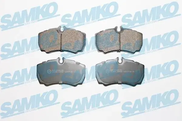 Колодки задние SAMKO 5SP830 (фото 1)