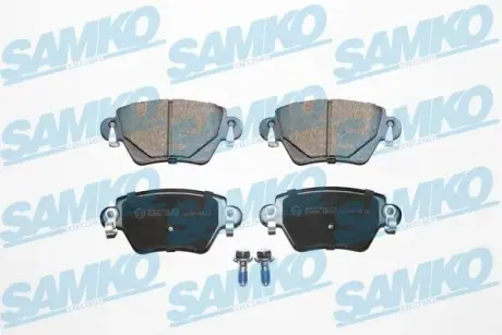 Колодки гальмівні (задні) Renault Kangoo 4x4/Ford Mondeo III 01- (Bosch) SAMKO 5SP897