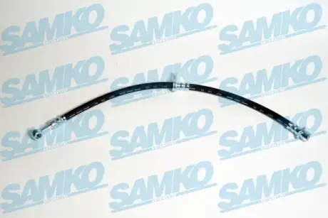 Шланг гальмівний (передній) Honda Accord 03-08 (R) (L=455mm) SAMKO 6T48141